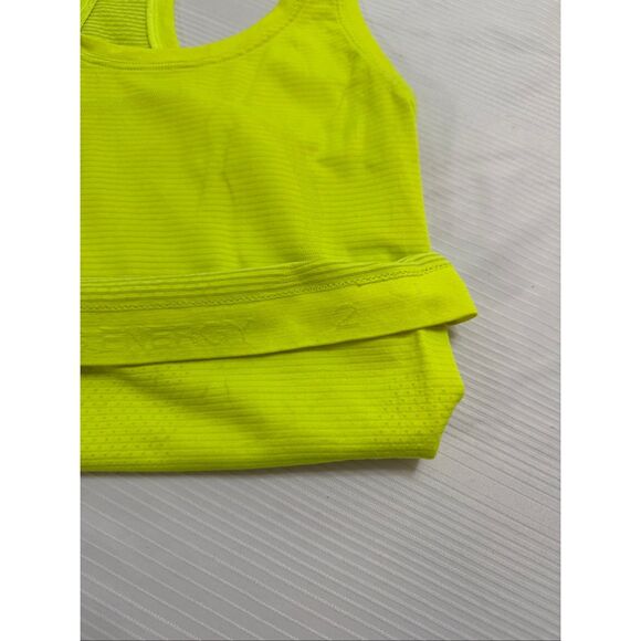 Lululemon Swiftly Tech Racerback Electric Lemon Tank Top Size 2 - Picture 7 of 7